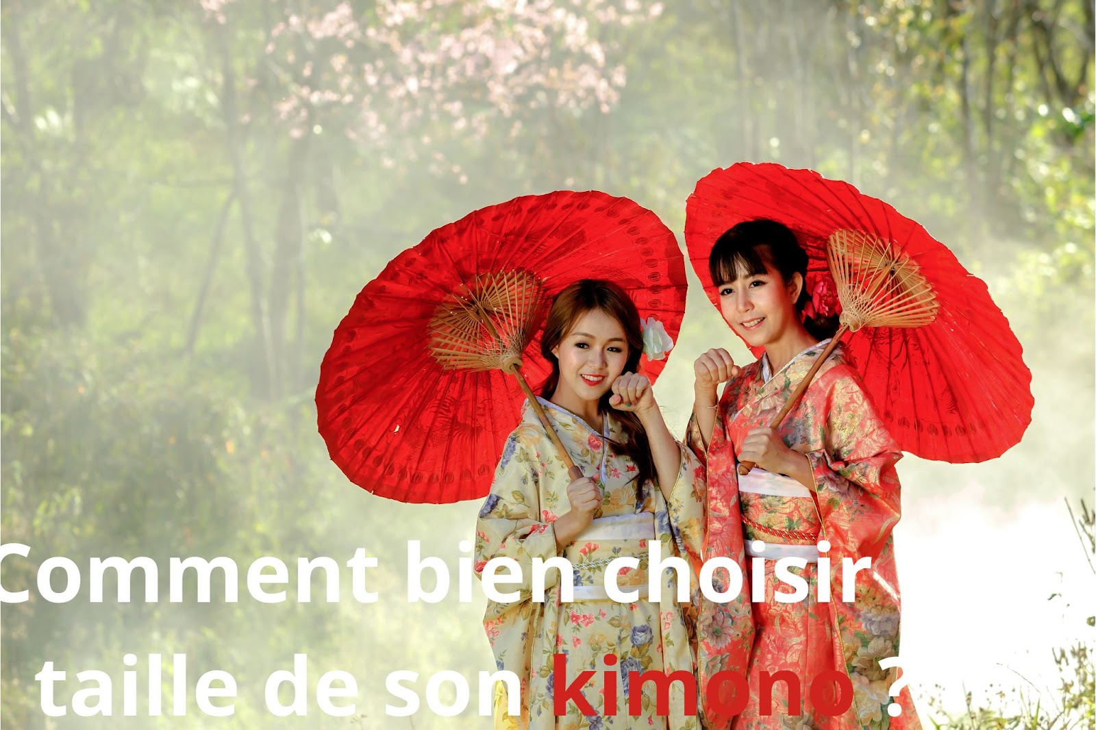 Comment bien choisir la taille de son kimono