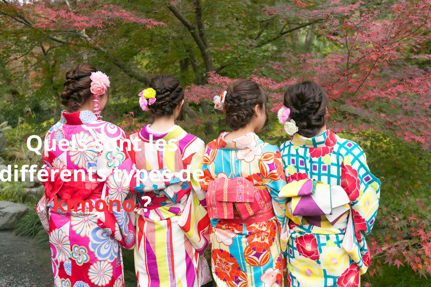 Quels sont les différents types de kimono