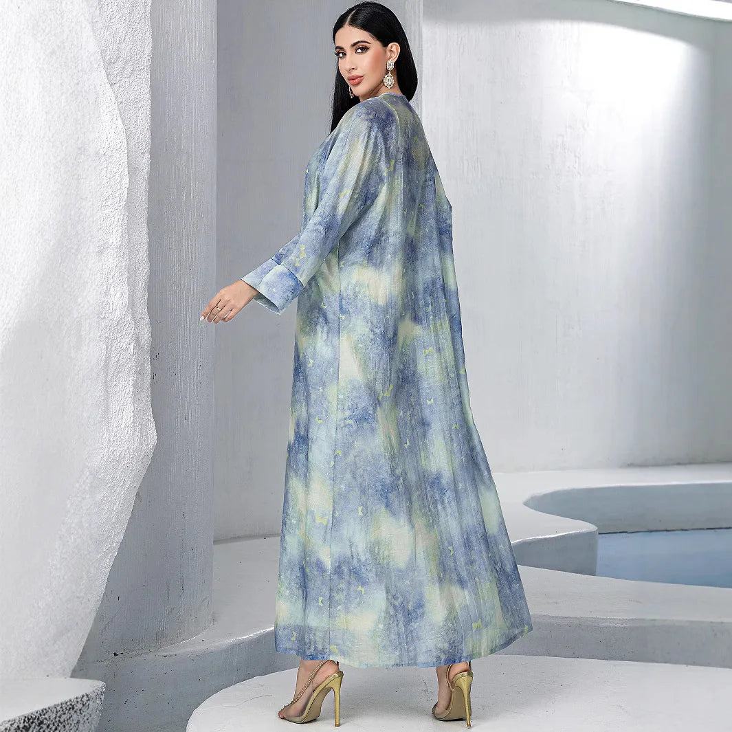 Abaya Kimono et Robe Raffinées longue