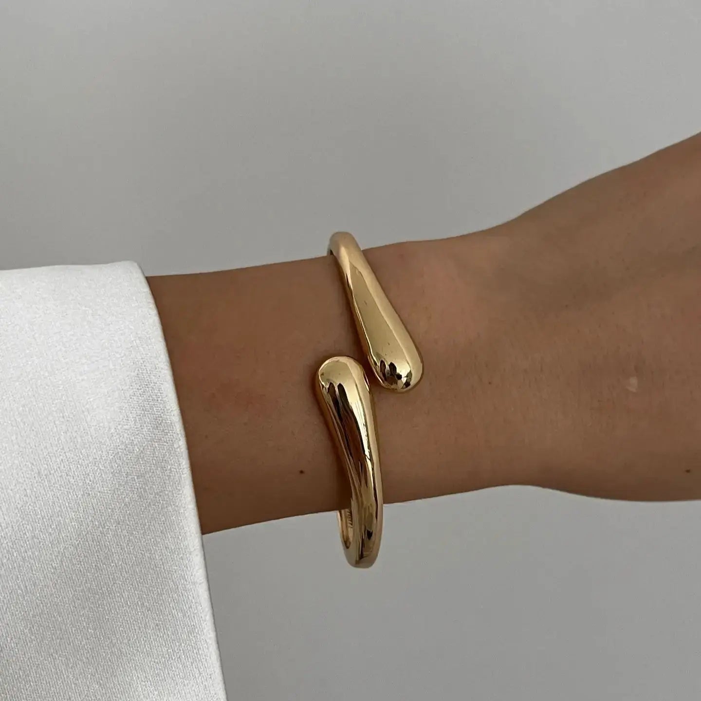 Bracelet Chic Contemporain Doré