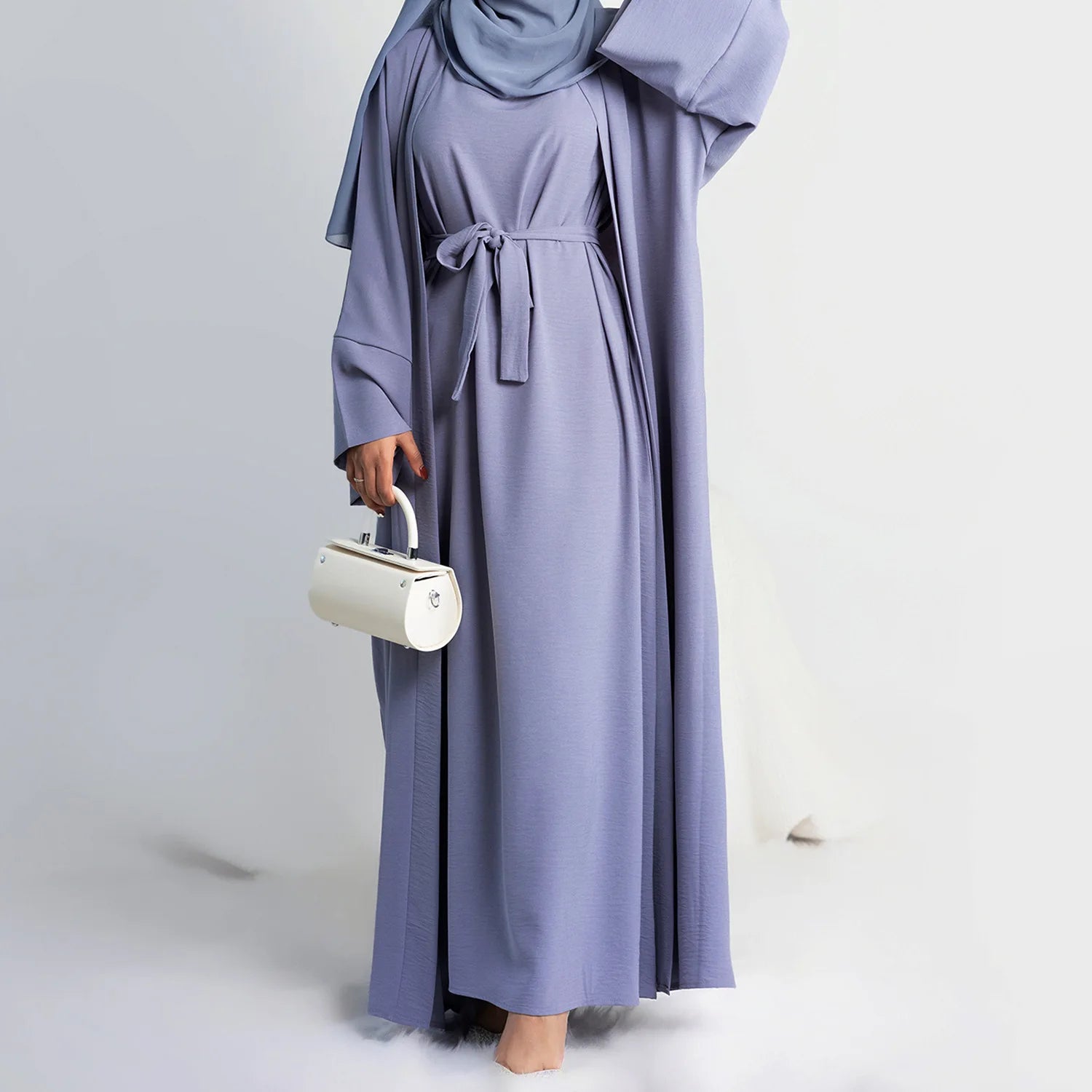 Ensemble Abaya Raffiné fluide