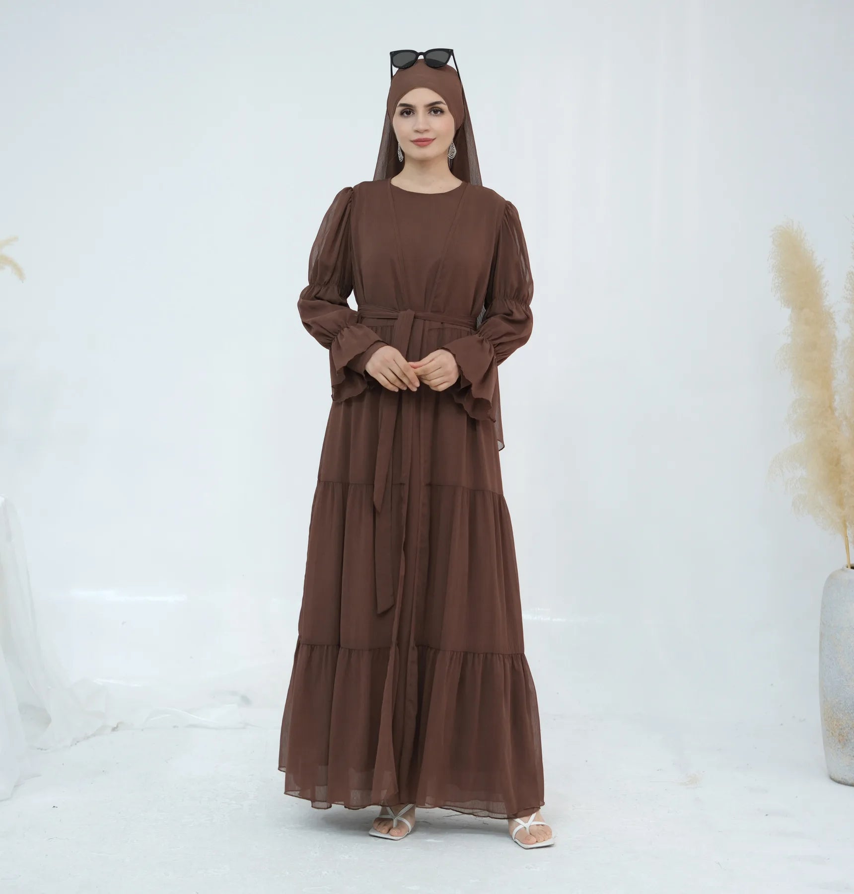 Ensemble Kimono Abaya Évasé chic