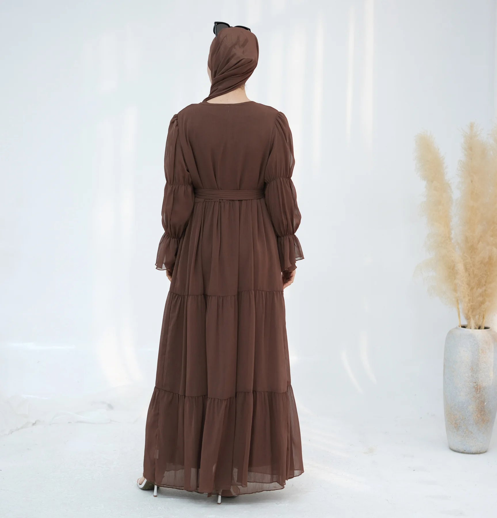 Ensemble Kimono Abaya Évasé léger
