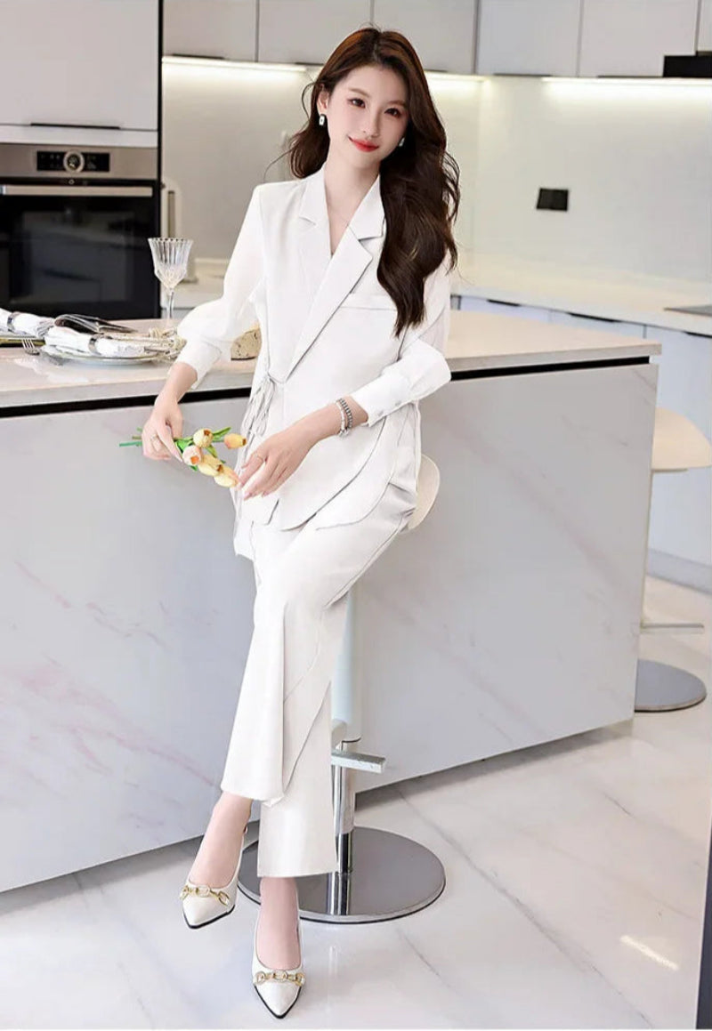 Ensemble Kimono Blanc Raffiné d’Été
