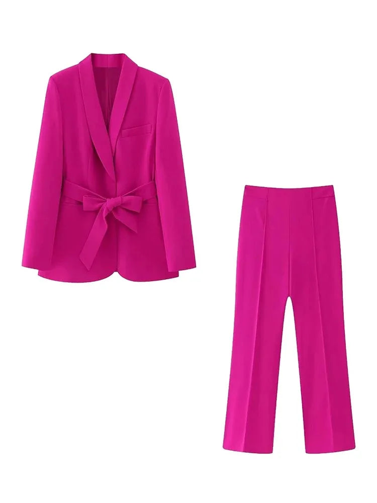 Ensemble Kimono Fuchsia Léger