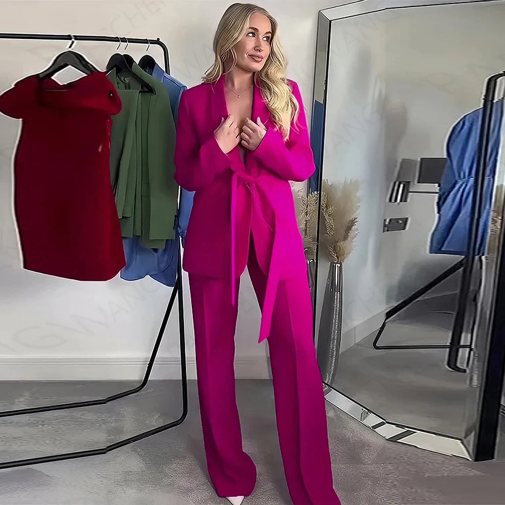 Ensemble Kimono Fuchsia Stylé