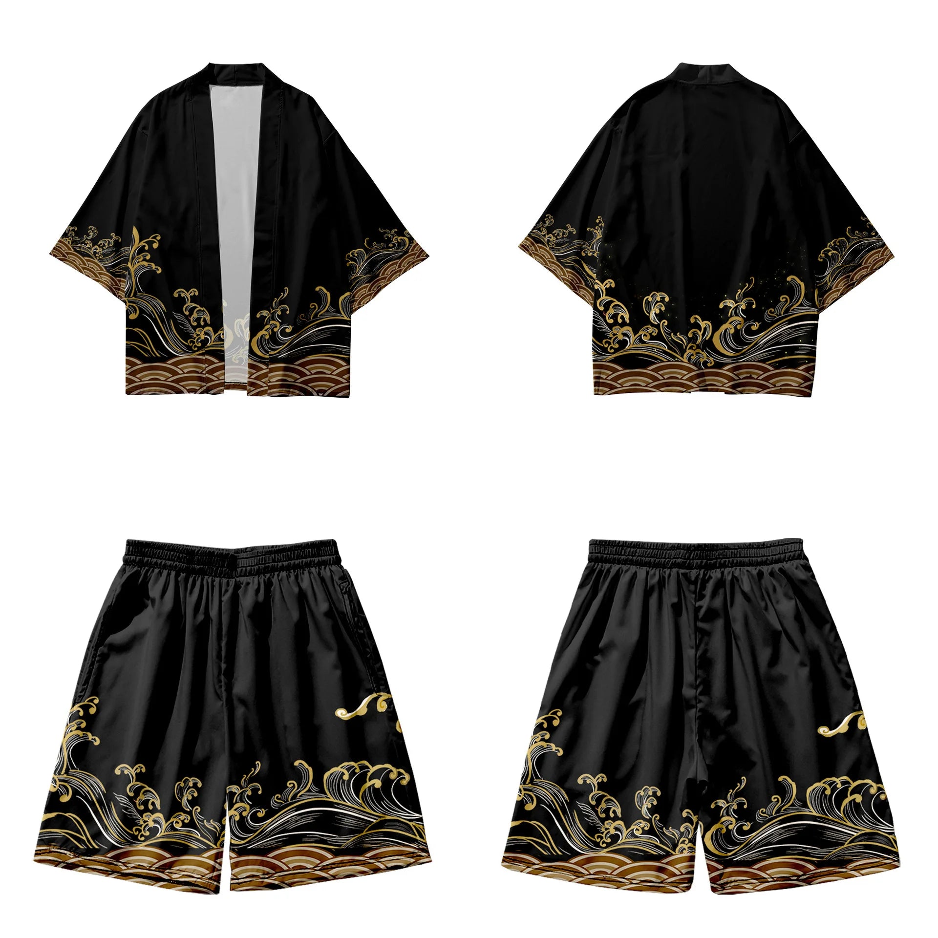 Ensemble Kimono Japonais Été Léger
