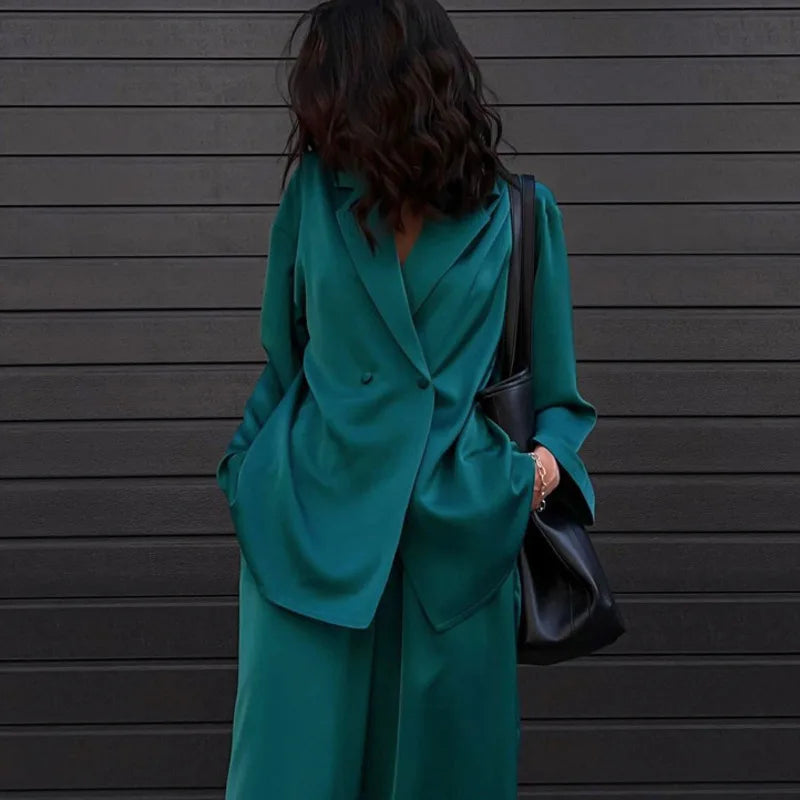 Ensemble Kimono Vert Émeraude Stylé