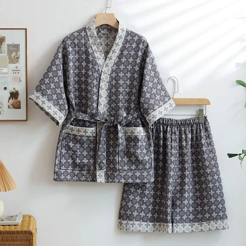 Ensemble Pyjama Short Design Stylé