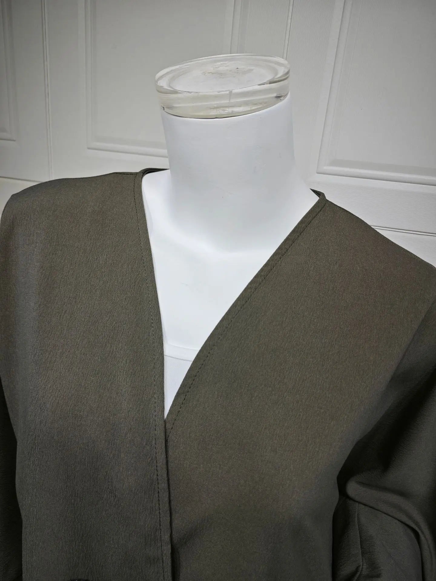 Kimono Abaya à Fleurs col v
