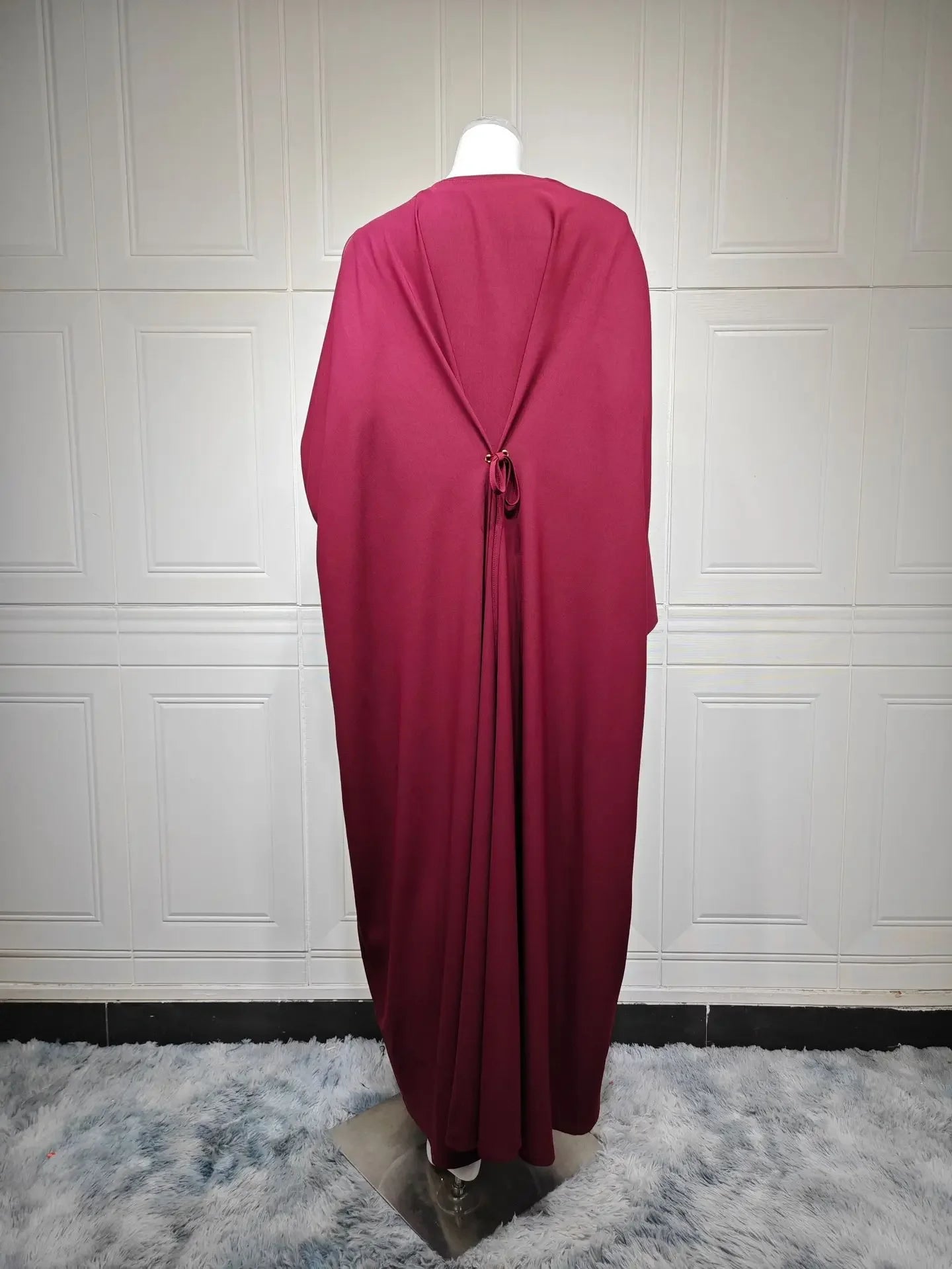 Kimono Abaya à Lacet Ample stylé léger