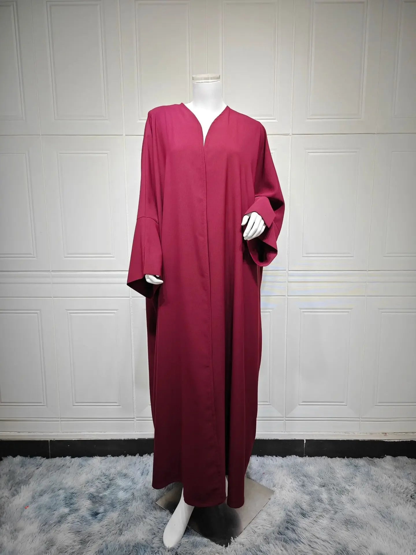Kimono Abaya à Lacet Ample stylé long