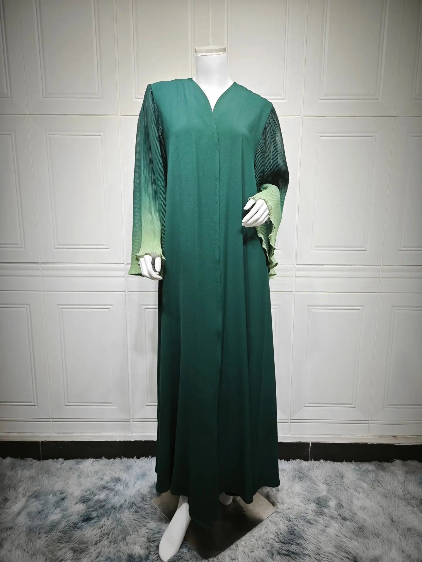 Kimono Abaya à Manches Dégradées long