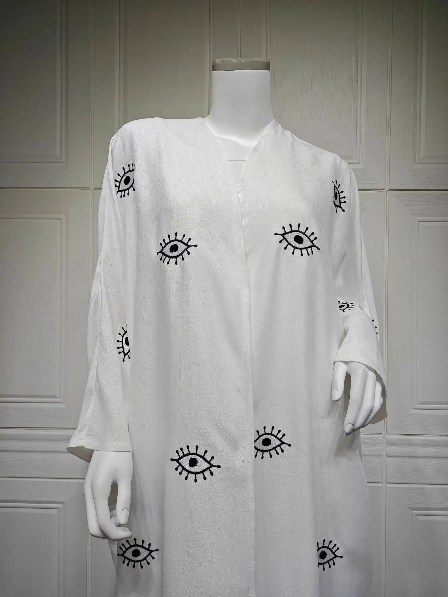 Kimono Abaya Mauvais Œil stylé