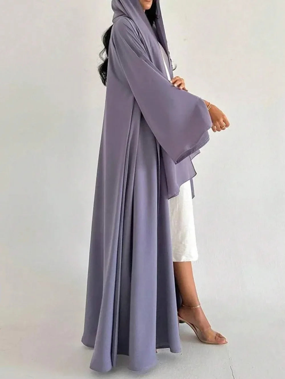 Kimono Abaya Mauve Raffinée chic