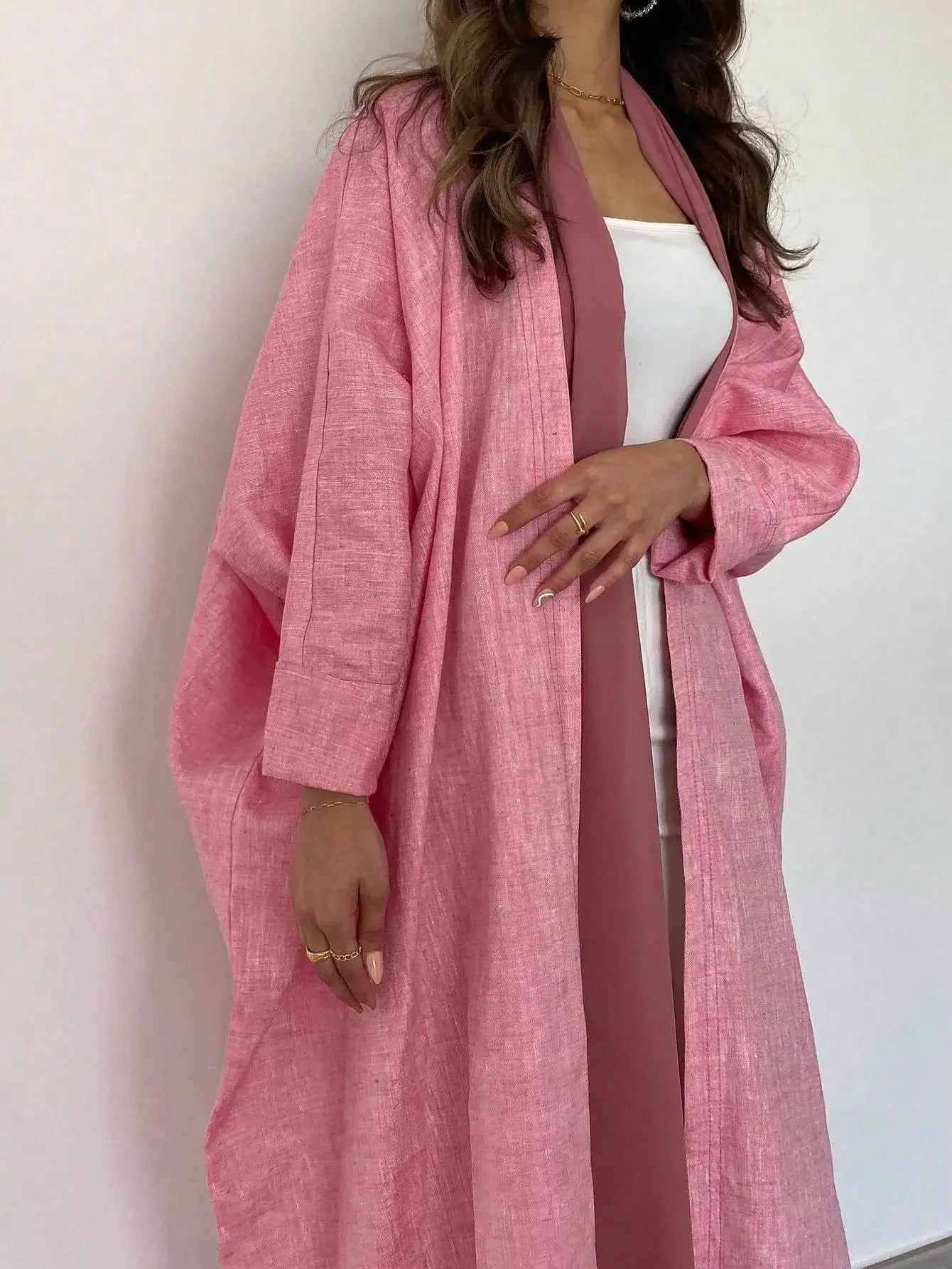 Kimono Abaya Rose Casual long