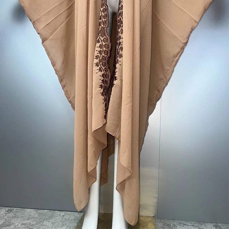 Kimono Abaya en Mousseline Chic