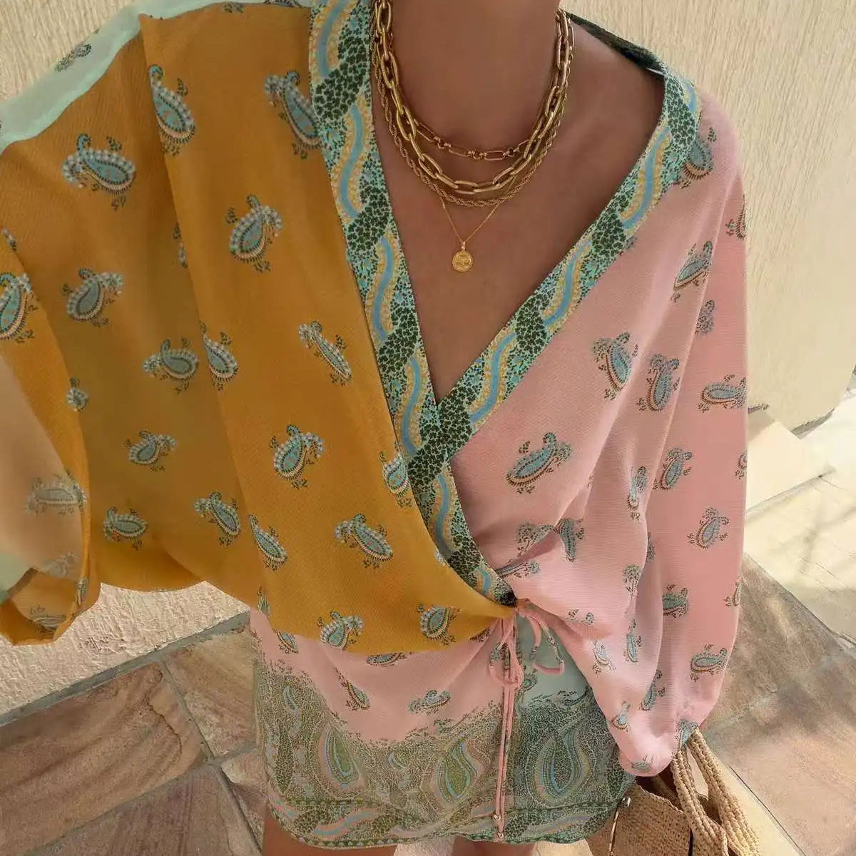 Kimono Bohème Chemisier Style