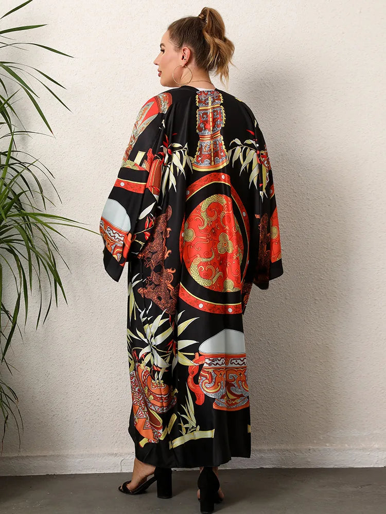 Kimono Gilet Femme Été long