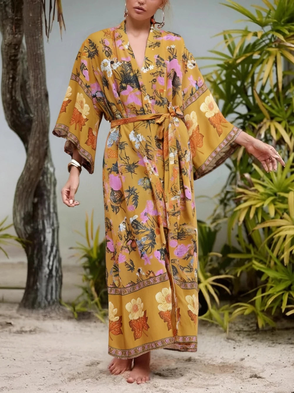 Kimono Soyeux pour Femme