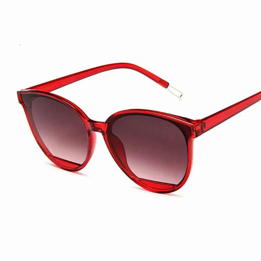 Lunettes de Soleil Femme Rétro Rouge