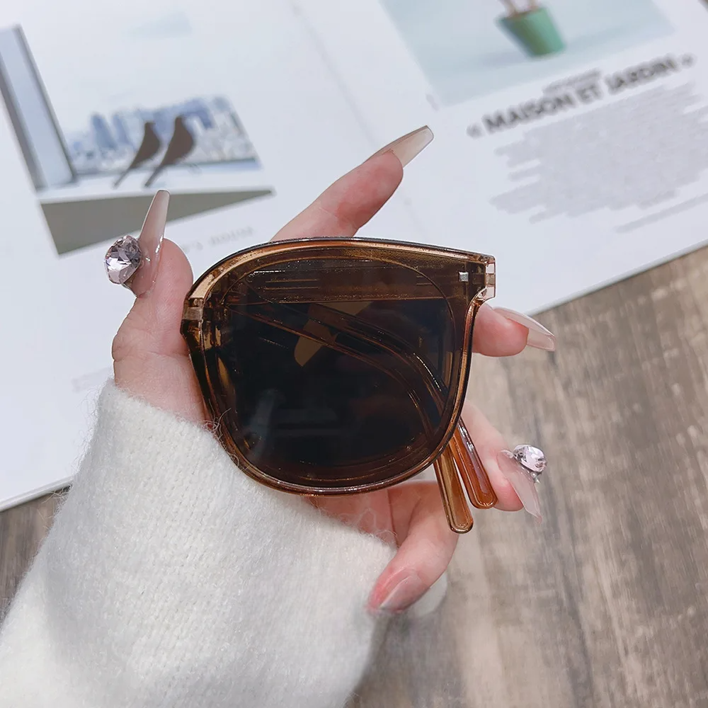 Lunettes de Soleil Pliable Marron