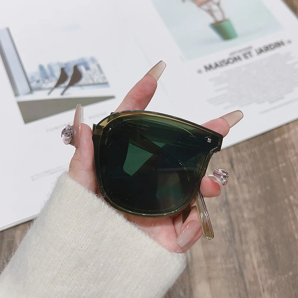 Lunettes de Soleil Pliable Vert