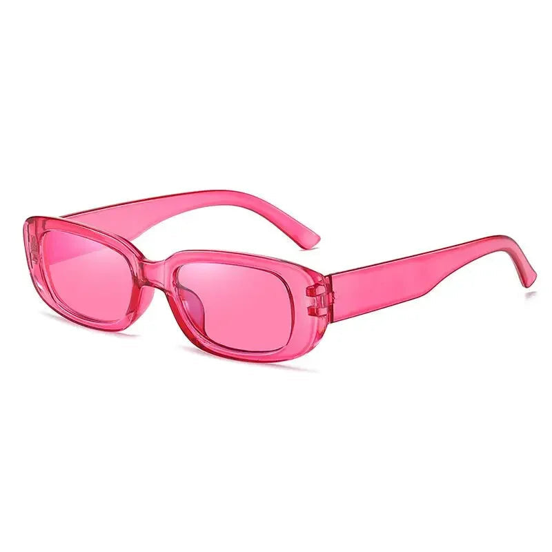 Lunettes de Soleil Transparentes Rose