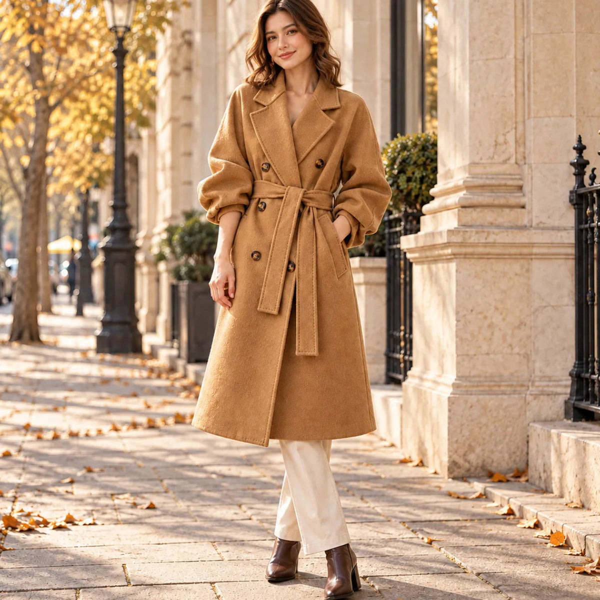 Manteau Chic et Chaud Femme