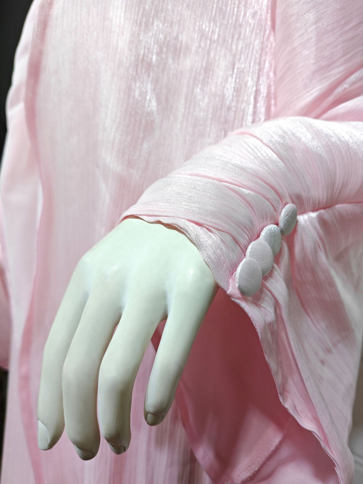 Kimono Abaya Long Rose Raffinée