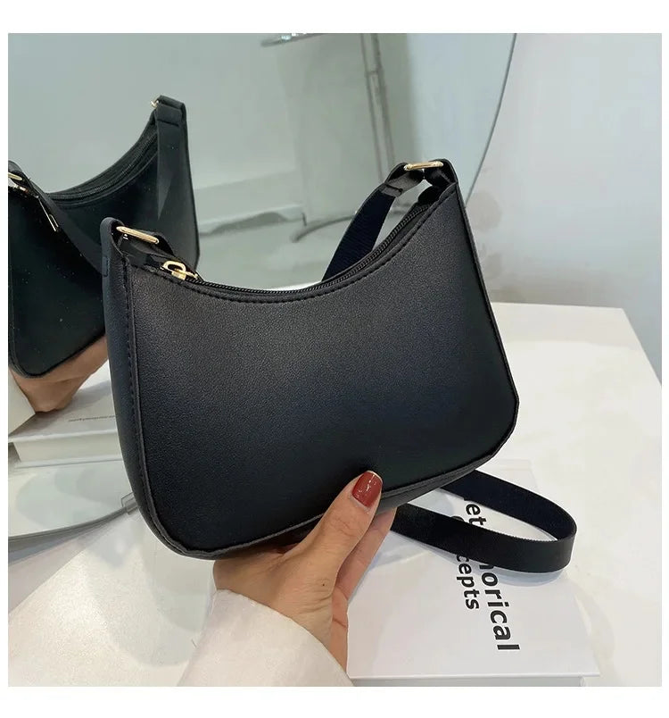 Petit Sac Bandoulière Femme Tendance Noir