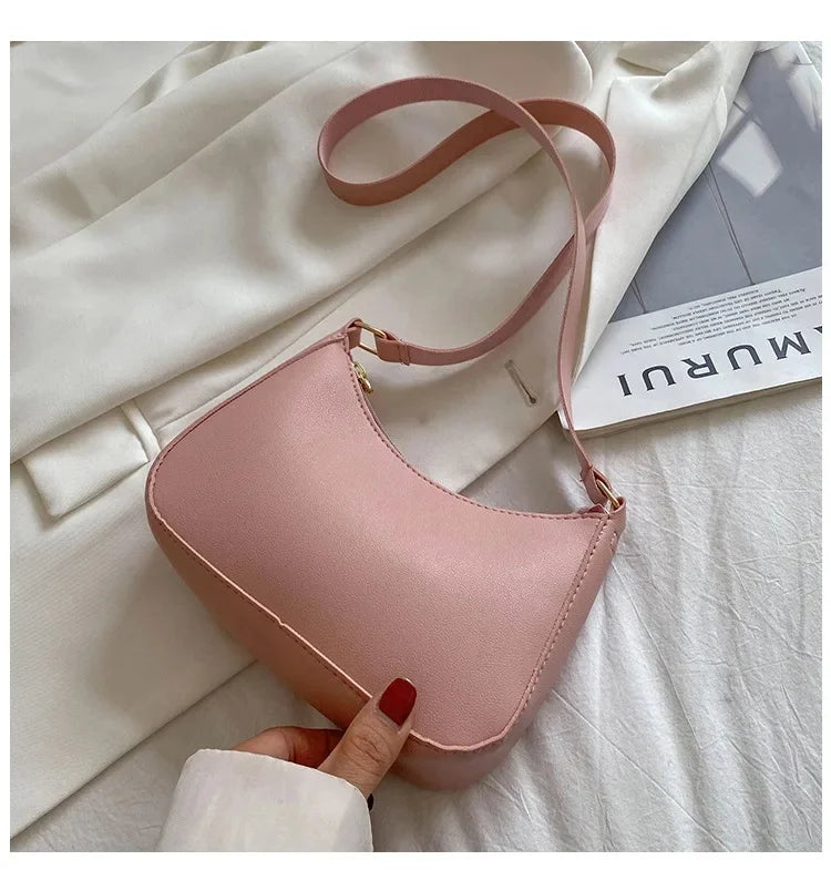 Petit Sac Bandoulière Femme Tendance Rose