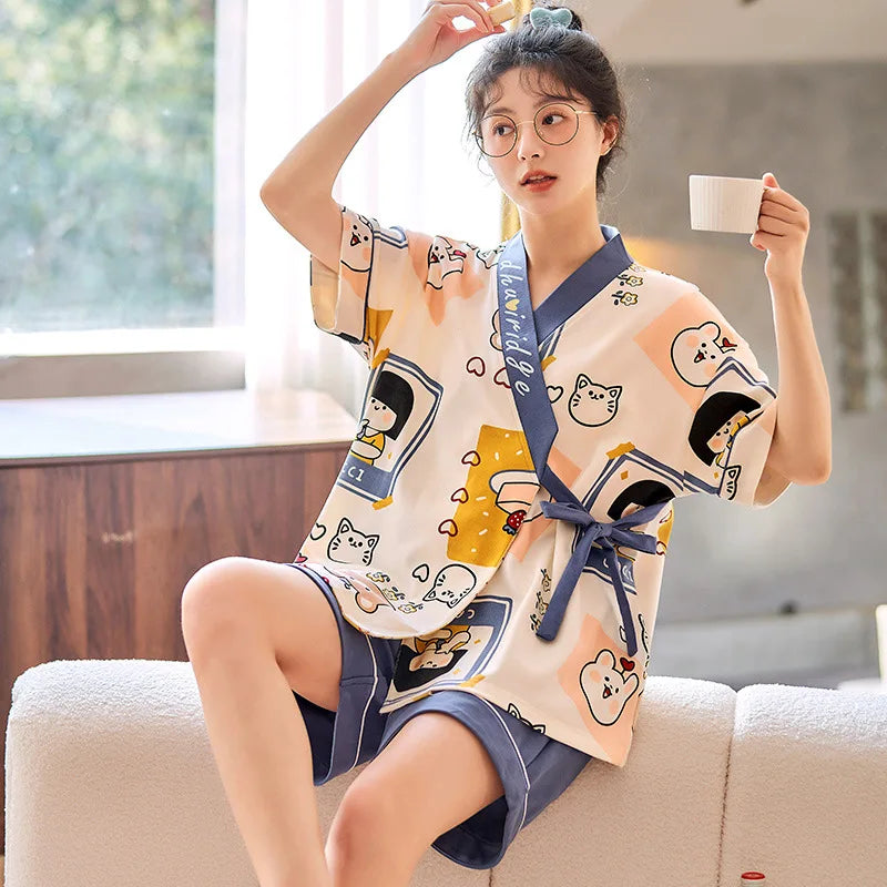 Pyjama Kimono Femme Stylé Kawaii