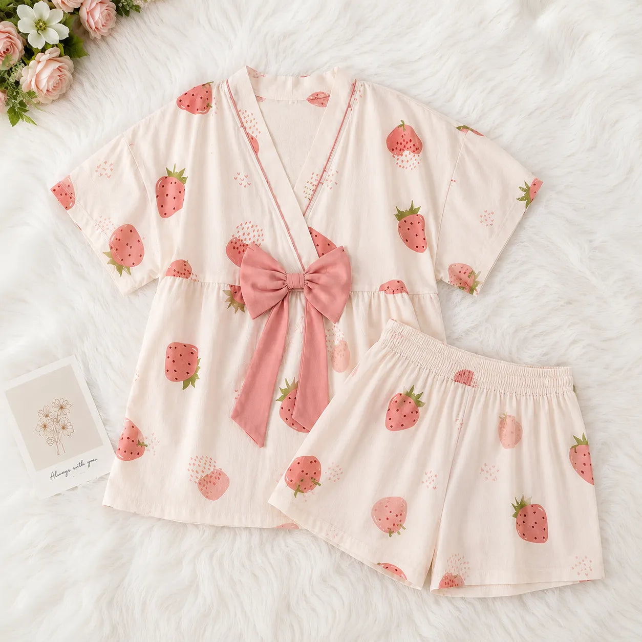 Pyjama Kimono d’Été Léger Stylé
