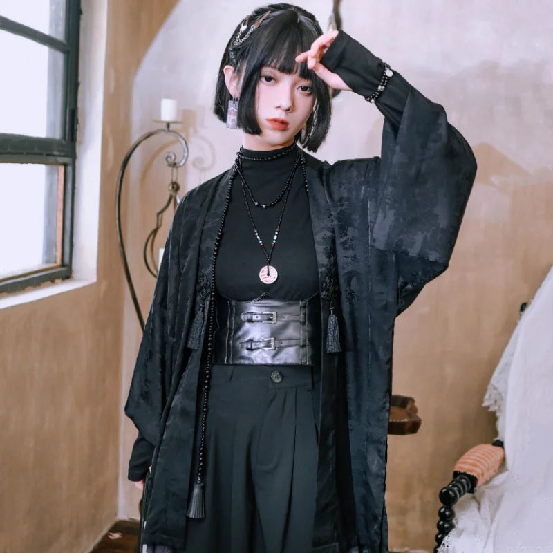 Robe Kimono Gothique léger