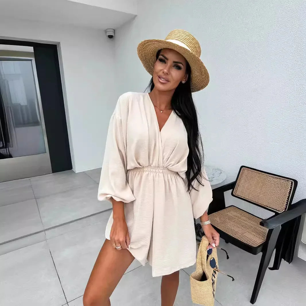 Mini Robe Style Kimono Sexy femme