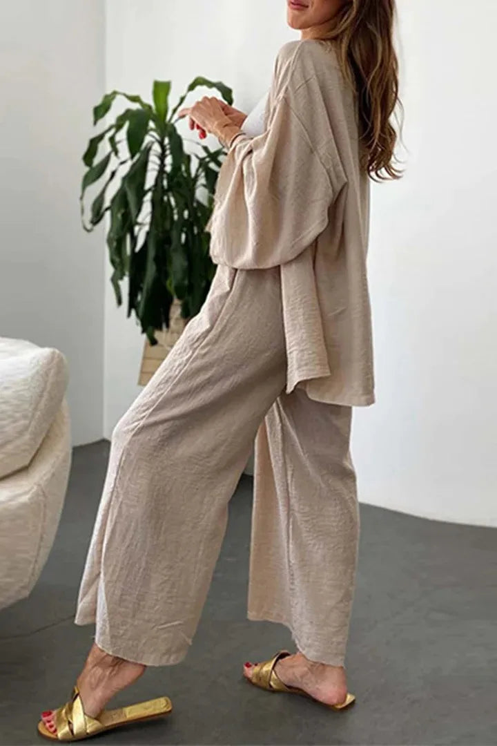 Ensemble Kimono d’Été Confortable Léger
