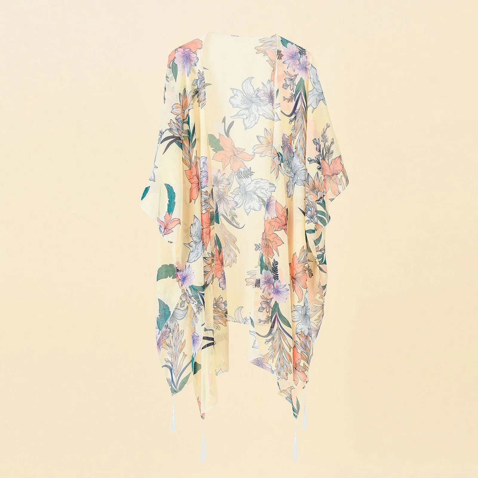 Kimono Fleuri Léger femme