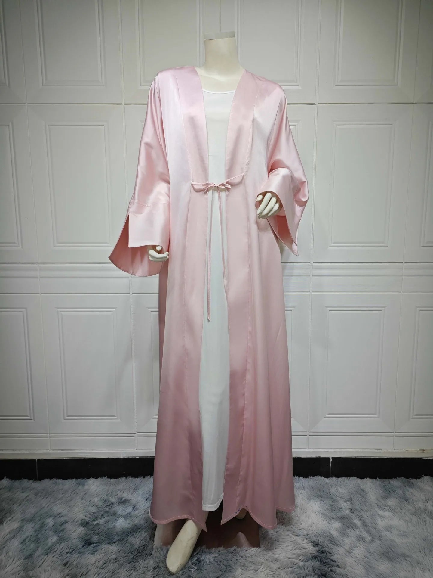 Kimono Abaya Rose Elégant Douce