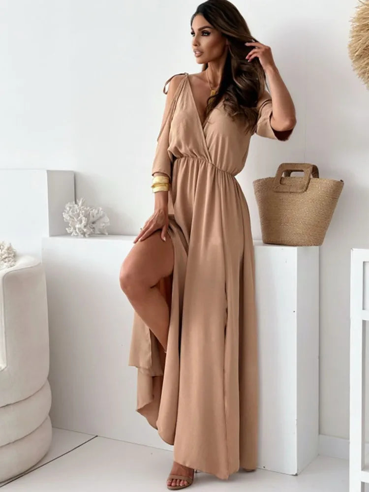 Robe Kimono à Manches Dénudées sexy