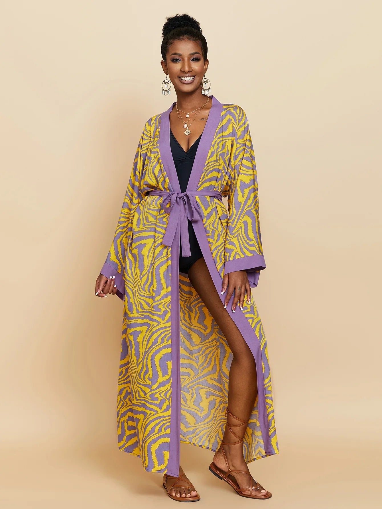 Kimono Femme en Pagne Génial