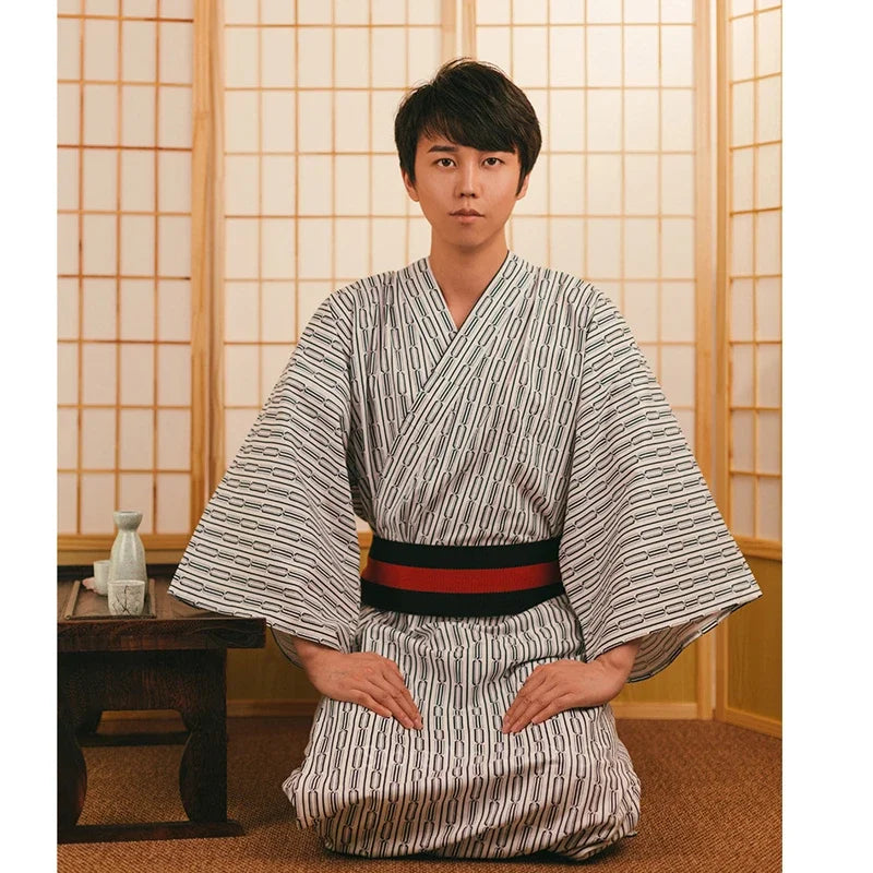 Peignoir Homme Kimono Samouraï Confortable