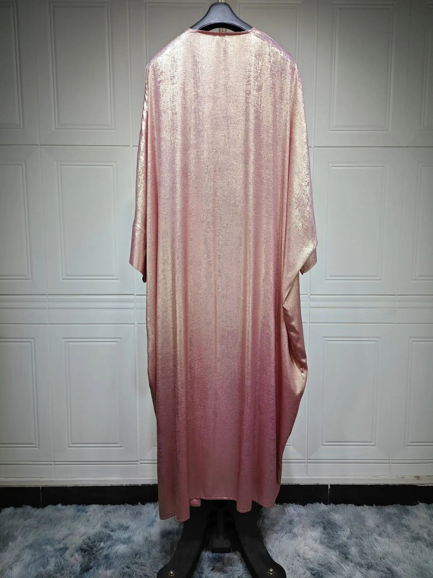 Kimono Abaya de Soirée Rose Raffinée