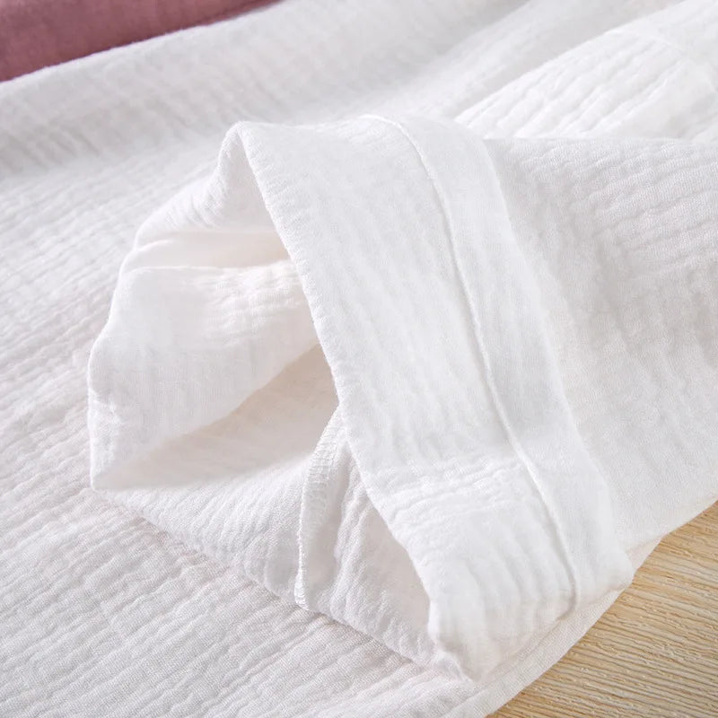 Pyjama Kimono en Coton Short Épuré manche court