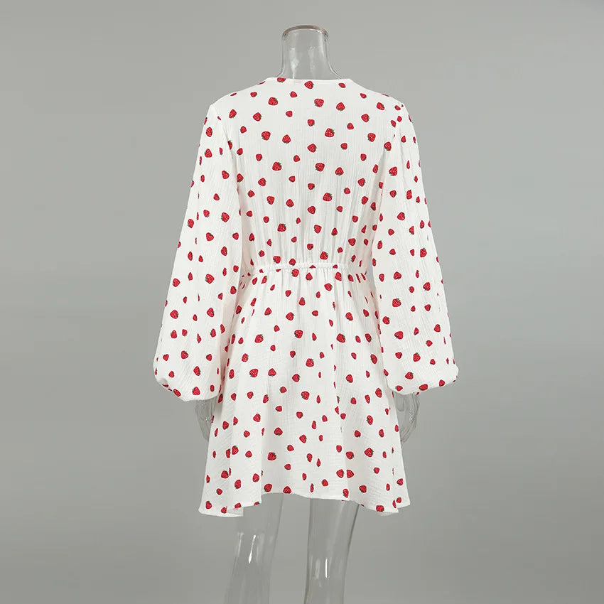 Petite Robe Kimono en Coton courte