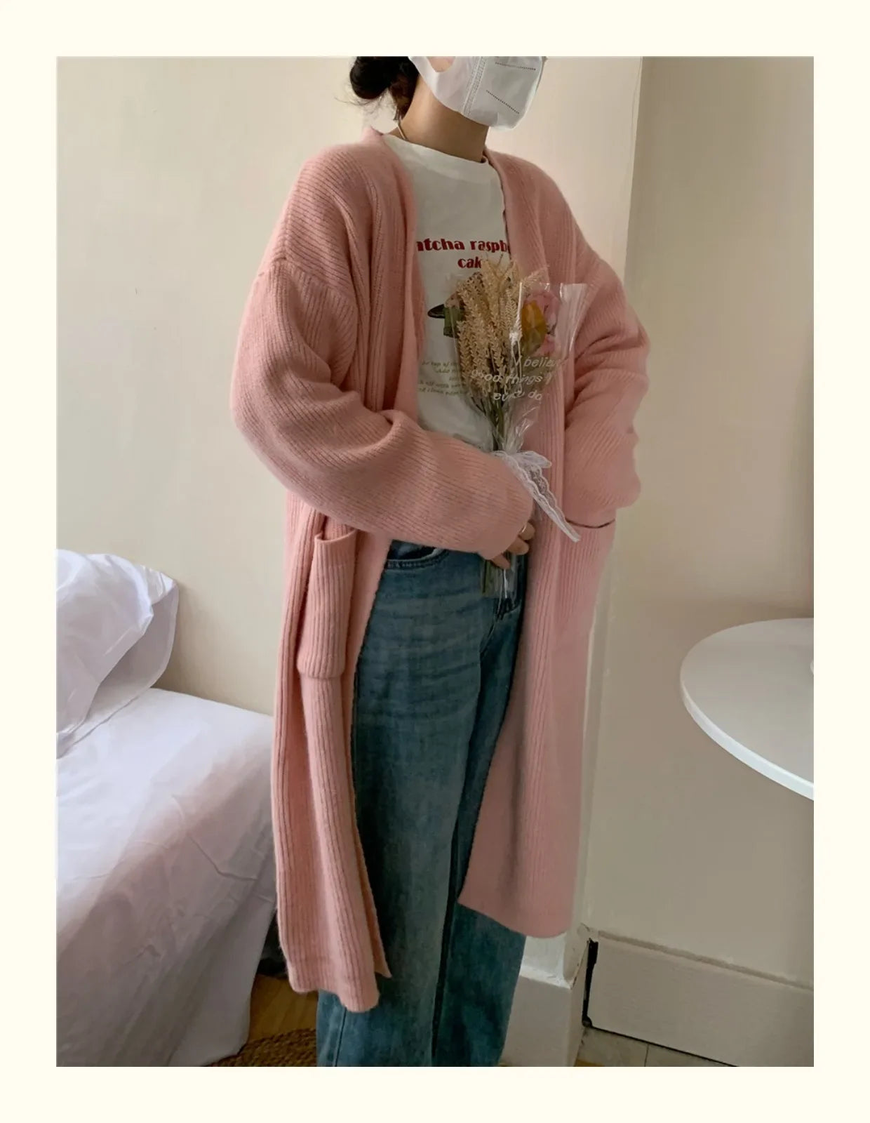 Manteau Cardigan Long Style Kimono