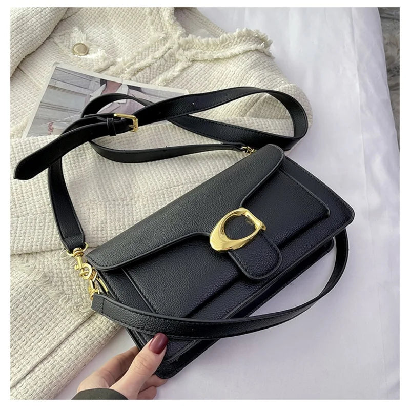 Sac Bandoulière Réglable Noir