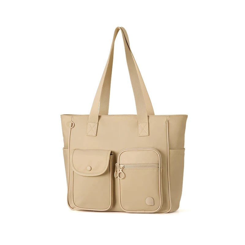 Sac Epuré de Grande Capacité Beige