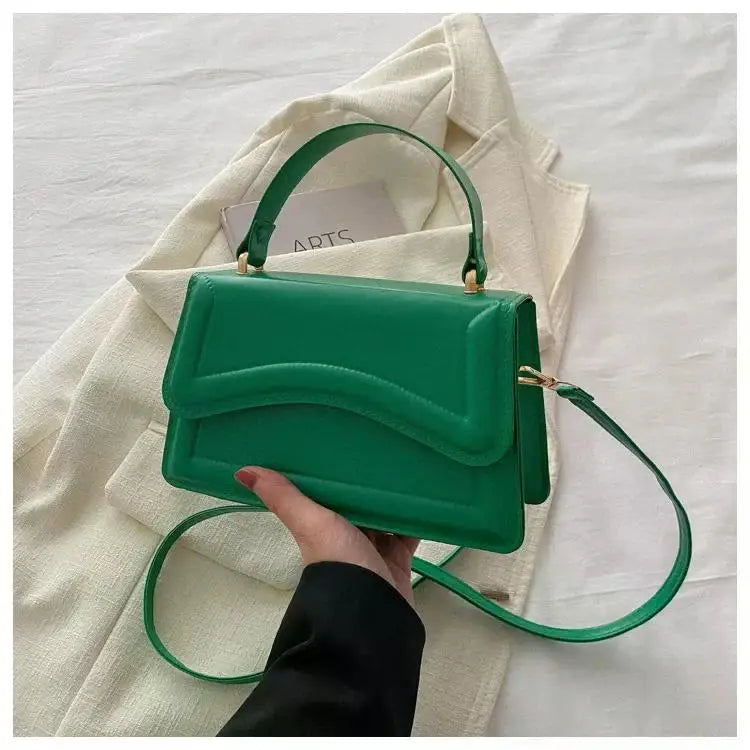 Sac à Main Tendance en Cuir Vert