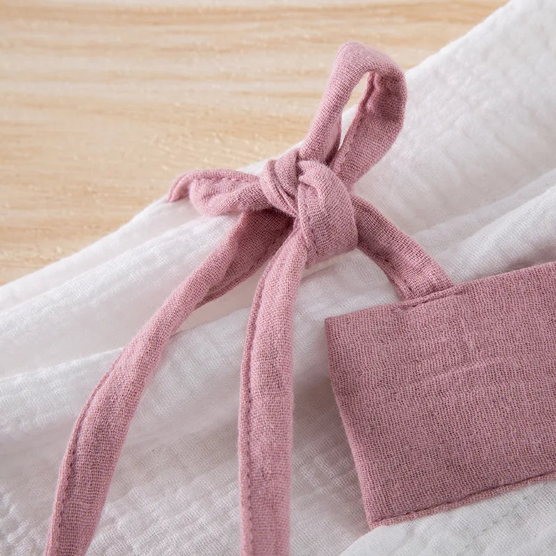 Pyjama Kimono en Coton Short Épuré ceinturé